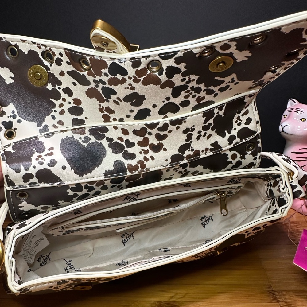 Betsey Johnson Animal Print Shoulder Bag - Picture 11 of 11